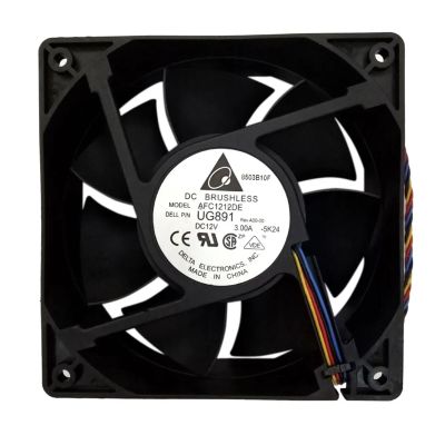 120x120x38mm 12v Ball Bearing Fan for S7 S9 6000RPM 120mm 4-pin High RPM Speed Air Flow Miner Cooling Fans