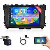[2+32G] Android 13 Car Radio Stereo for Nissan Altima 2013-2018 for Carplay and Android Auto - 9 inch Touch Screen Android Car Stereo WiFi GPS Navigation Steering Wheel Control + Backup Camera view 1