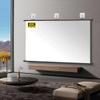 BIUBPW Portable Projector Screen 60in Manual Pull Down Projector Screen 16:9 4K HD Home Theater Projection Screen Indoor Mounting Movie Screens(60"(152cm)-4:3) view 2