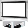 NILZA Pull Down Projector Screen HD 60In Manual Projection Screen W/Auto-Locking Home Theater Screen 16:9/4:3 Movie Screen Projection Screen Wall/Ceiling Mount(4:3) view 1