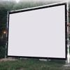 NILZA 50-250in Projector Screen 4K Movie Projector Screen 16:9 HD Foldable Projection Screen Anti-Crease Indoor/Outdoor Projector Curtain Portable Screen for Home/Party/Office(60inch-4:3) view 4