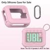 XEGIMOR Silicone Cover Case Compatible with JBL Go 4 Ultra Portable Bluetooth Speaker, Soft Skin Sleeve for JBL Go 4 Pro Sound Speaker Accessories(Pink Case) view 2