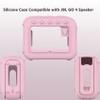 XEGIMOR Silicone Cover Case Compatible with JBL Go 4 Ultra Portable Bluetooth Speaker, Soft Skin Sleeve for JBL Go 4 Pro Sound Speaker Accessories(Pink Case) view 3