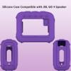 XEGIMOR Silicone Cover Case Compatible with JBL Go 4 Ultra Portable Bluetooth Speaker, Soft Skin Sleeve for JBL Go 4 Pro Sound Speaker Accessories(Purple Case) view 3