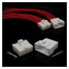 Gnamn 1 set of 16-pin MG610360 7123-7169 Power cable connection Car CD audio cable AUX connection(Female 20cm wires) view 2