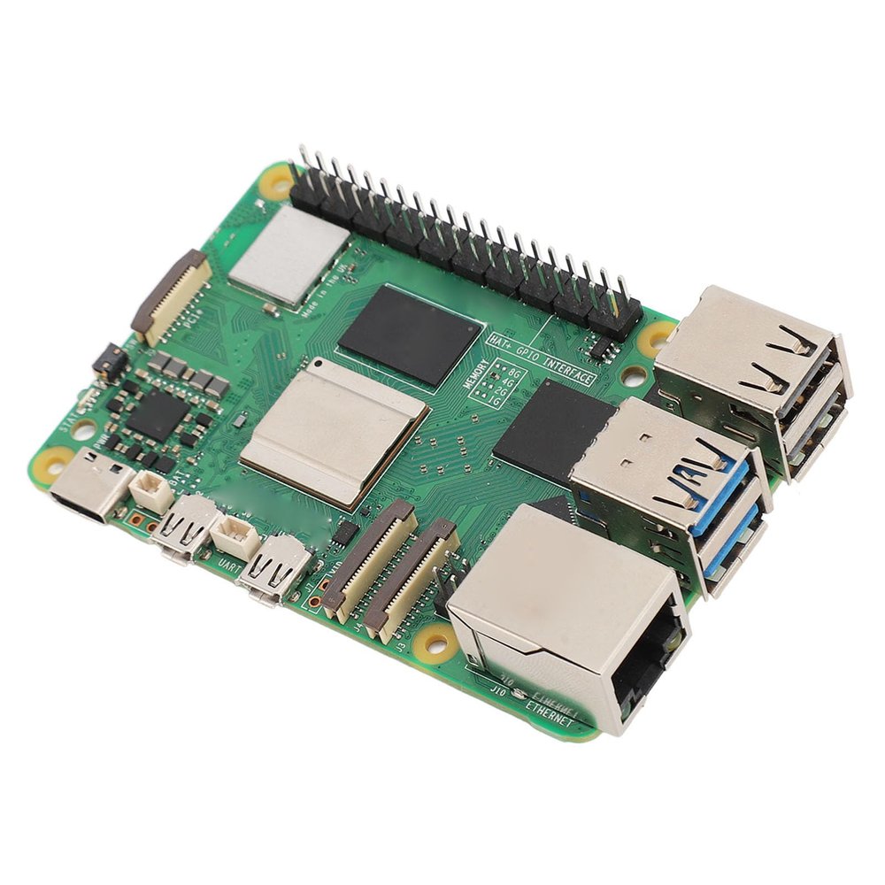 RPi 5 Development Board for BCM2712 Quad Core 64 Bit Arm Cortex A76 with 800MHz VII GPU, MIPI DSI CSI Connectors, for 5.0 BLE (4GB)