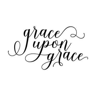 2 (Pieces) 3" and 5" Stickers n Decals Gace_Upon_Grace Waterproof Vinyl Decals for Cars, Trucks, Laptops, Phones, Windows etc
