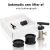 Automatic Tonearm Lifter, Aluminium Alloy Universal Turntable Tonearm Safety Raiser, High End Record Player Arm Safety Lifter for Turntable Disc view 2