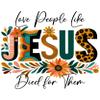 2 (Pieces) 3"and 5" Stickers n Decals Love People Like Jesus Died for Them -Waterproof Vinyl Decals for Cars, Trucks, Laptops, Phones, Windows etc view 1