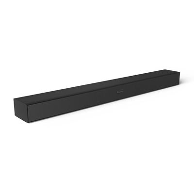 Roku TV Wireless Soundbar 2023 | Soundbar Exclusively for RokuTV with Enhanced Stereo Sound, Clear Dialogue, and Simple Wireless Setup,Black (Renewed)
