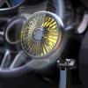 Ayhujbk USB Powered Car Fan 3 Powerful Speeds Adjust with 360 Degree Rotating for Travel Car view 3