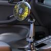Ayhujbk USB Powered Car Fan 3 Powerful Speeds Adjust with 360 Degree Rotating for Travel Car view 4