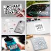 2 (Pieces) 3"and 5" Stickers n Decals "Celebrate" - Waterproof Vinyl Decals for Cars, Trucks, Laptops, Phones, Windows etc view 4
