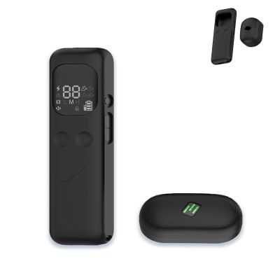 Case for Delupet DT-66 Dog Training Collar and Remote, Soft Silicone Protective Portable Scratch Shock ResistantBlack