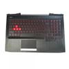 Laptop PalmRest&Keyboard for HP OMEN 15-CE063TX 15-CE064TX 15-CE065TX 15-CE073TX 15-CE074TX 15-CE083TX 15-CE087TX 15-CE099TX 929479-001 with red backlit&touchpad United States US black New