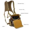 AMHEH Binocular Harness Chest Pack for Hunting with Rangefinder Pocket view 4