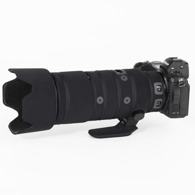 CHASING BIRDS Lens Camouflage Waterproof Coat for Nikon Z 70-200mm f/2.8 VR S Rainproof Lens Protective Cover Version IV (Classic Black, with 1.4X and 2.0X TC)