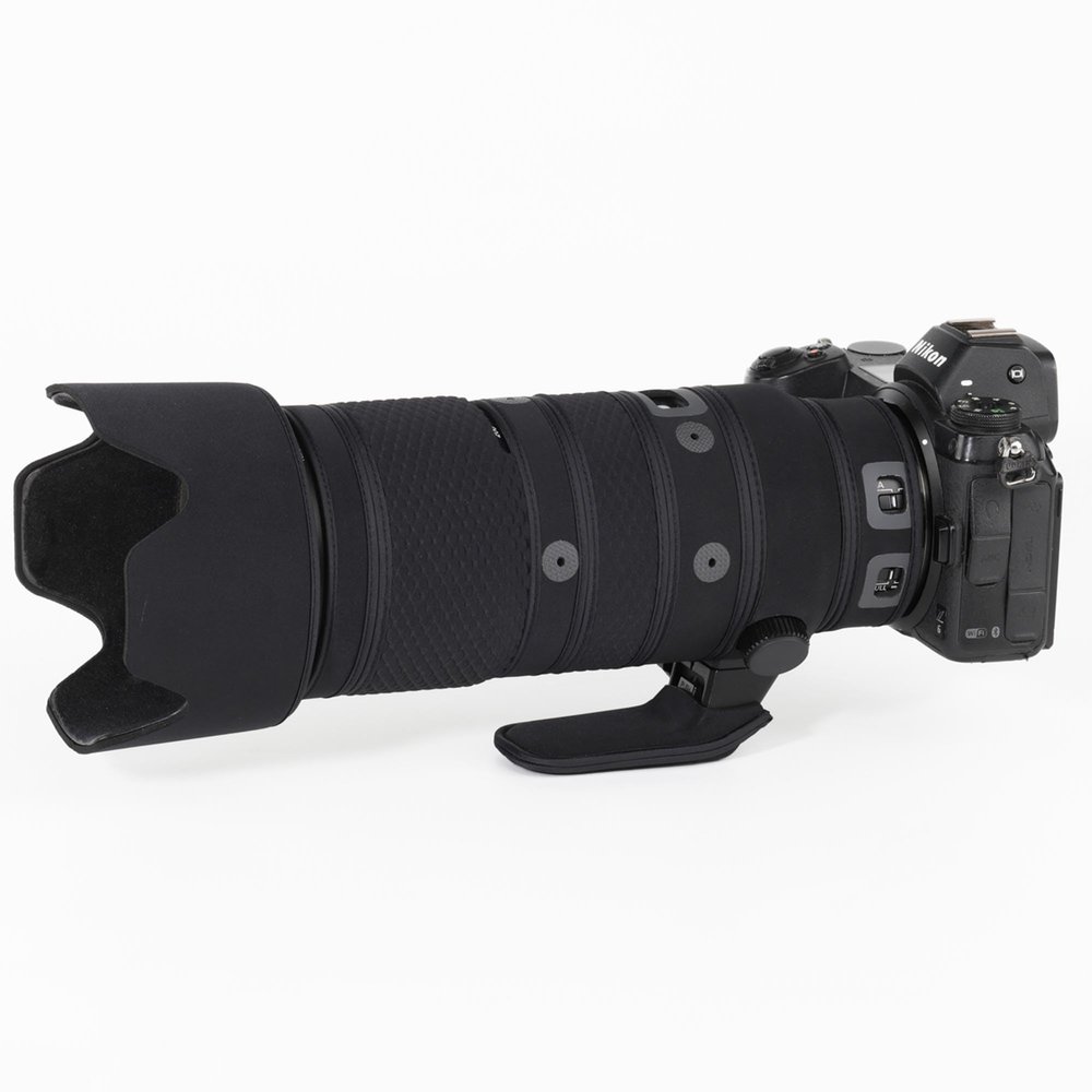 CHASING BIRDS Lens Camouflage Waterproof Coat for Nikon Z 70-200mm f/2.8 VR S Rainproof Lens Protective Cover Version IV (Classic Black)