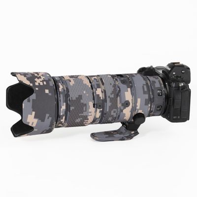 CHASING BIRDS Lens Camouflage Waterproof Coat for Nikon Z 70-200mm f/2.8 VR S Rainproof Lens Protective Cover Version IV (Digital Camouflage, with 1.4X TC)