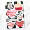 Clear Back Cover Insert for Kindle Paperwhite | Bookish Card Insert for E Reader | Cardstock Paper Insert for 11th generation 6.8" | Booktok Spicy Smut Sticker Case Insert | Smutty Romance Book Gifts view 2