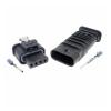 1 set 4-pin 4F0973704 1-1718656-1 1718657-1 Automotive Reversing Radar Harness Waterproof Connector(Female 20cm wires) view 3