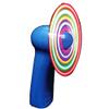 DirectNine Basics Portable Light Up Mini Cooling Fan with Blue Handle view 1