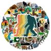 50 Pack Bigfoot Stickers - Yeti, Sasquatch, Skunk Ape, Yowie, Hairy Man, Wendigo view 3