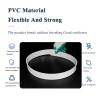 Cable Protectors for Wires, Cable Trunking Raceway, Square Cable Hiding Kit, Cable Raceway Floor, Cord Covers for Wires on Floor/Baseboard/Wall(Gray,30 * 15) view 3
