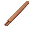 Cable Protectors for Wires, Cable Trunking Raceway, Square Cable Hiding Kit, Cable Raceway Floor, Cord Covers for Wires on Floor/Baseboard/Wall(Brown,30 * 15) view 1