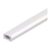 PVC Square Cable Trunking, Cable Concealer Kit, Self Adhesive Cable Raceway Floor, Cords Organizer Storage, Hiding Cord Cover for Office/Home(White,12 * 7) view 1