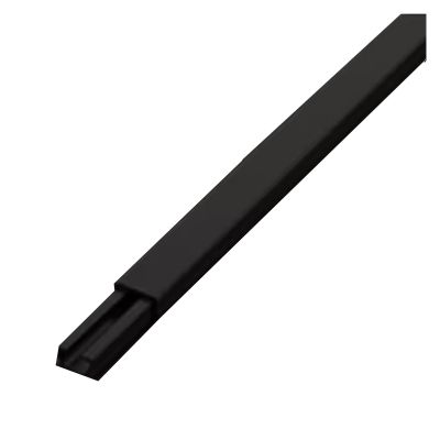 Generic Cable Protector for TV, Cord Covers for Wires on Wall Black, Cable Raceway for Wall/Floor Cables, Cable Channels to Hide Wire, Surface Mounted Wire Channels for Home(24 * 14)