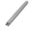 PVC Square Cable Trunking, Cable Concealer Kit, Self Adhesive Cable Raceway Floor, Cords Organizer Storage, Hiding Cord Cover for Office/Home(Gray,12 * 7) view 1