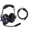 Xiuganpo Aviation Headset with Clear Hear Speakers, Noise Canceling Microphone, Foam Custom Fit Headband and Headset Bag for Student Pilots and Flight Instructors view 1