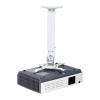 Extendable Projector Projector Mount Projector Ceiling Mount Bracket Fits Flat or Sloped Ceiling Height Adjustable with Extendable Length 10 to 15 In Projector Wall Mount view 1