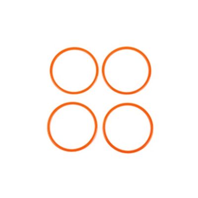 VNFEJEJR Car Door Speaker Cover Horn Sound Sticker Frame Garnish Cover GWM Great Wall Tank 300 2022-2023 4 Pcs Door Audio Speaker Cover(Orange)