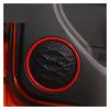 VNFEJEJR Car Door Speaker Cover Horn Sound Sticker Frame Garnish Cover GWM Great Wall Tank 300 2022-2023 4 Pcs Door Audio Speaker Cover(Orange) view 2