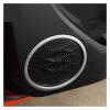 VNFEJEJR Car Door Speaker Cover Horn Sound Sticker Frame Garnish Cover GWM Great Wall Tank 300 2022-2023 4 Pcs Door Audio Speaker Cover(Orange) view 3