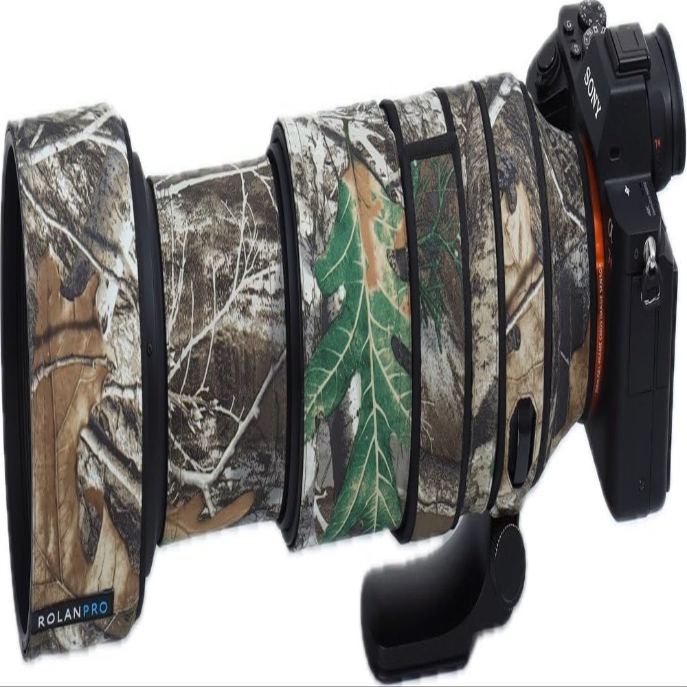 Rolanpro Waterproof Lens Camouflage Cover for Tamron 150-500mm f5-6.7 Di III VC VXDA057 Rain Cover Lens Protection Sleeve Case-#27 Jungle camo Waterproof