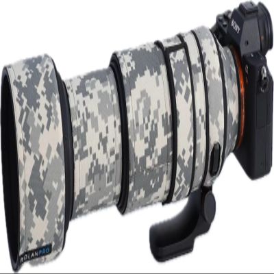 Rolanpro Waterproof Lens Camouflage Cover for Tamron 150-500mm f5-6.7 Di III VC VXDA057 Rain Cover Lens Protection Sleeve Case-#UCP Gray camo Waterproof