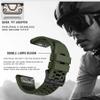 BEFIA 22mm Quickfit Watch Band for Garmin Fenix 5 6 7 Pro Solar Forerunner 935 745 965 955, 22 Breathable Wristband Strap Army Green Black view 3
