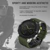 BEFIA 22mm Quickfit Watch Band for Garmin Fenix 5 6 7 Pro Solar Forerunner 935 745 965 955, 22 Breathable Wristband Strap Army Green Black view 4