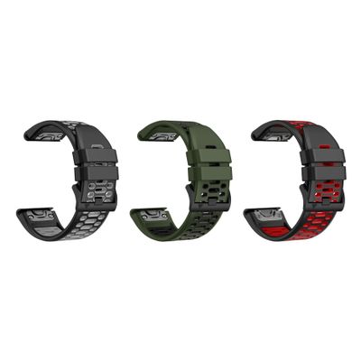 BEFIA 22mm Quickfit Watch Band for Garmin Fenix 5 6 7 Pro Solar Forerunner 935 745 965 955, 22 Breathable Wristband Strap Combo_1