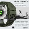 BEFIA 22mm Quickfit Watch Band for Garmin Fenix 5 6 7 Pro Solar Forerunner 935 745 965 955, 22 Breathable Wristband Strap Combo_1 view 4