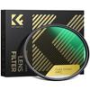 K&F CONCEPT 58mm Gold Streak Effect Lens Filter (2mm) 28 Multi-Coated High Definition Anamorphic Light Flare Effect Filter for Camera Lens (Nano-X Series) view 1