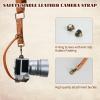 4J LEDR Leather Camera Strap,Single Camera Shoulder Harness for One Camera,Professional Camera Harness for Photographers,Camera Strap Crossbody Quick Release Gear DSLR/SLR,Camera Accessories,TAN view 3