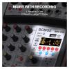 PGNEX 4 Channels Audio Sound Mixer Mixing DJ Console with 48V Phantom Power 16 DSP Effects view 4