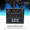 PGNEX V9 Sound Card Stereo Audio Mixer for Computer Game Mobile Phone Live Broadcast D view 2