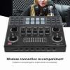 PGNEX V9 Sound Card Stereo Audio Mixer for Computer Game Mobile Phone Live Broadcast D view 4