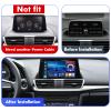 4+64G Android 13 Double Din Car Stereo for Mazda 3 Axela 2014-2019 with 9 Inch Touchscreen Radio Built-in Wireless Carplay/Android Auto/GPS/Bluetooth/FM/AUX-in/Steering Wheel Controls/Backup Camera view 2
