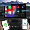 4+64G Android 13 Double Din Car Stereo for Chevrolet/GMC/Buick with 13.1 Inch Touchscreen Radio Built-in Wireless Carplay/Android Auto/GPS/Bluetooth/FM/AUX-in/Steering Wheel Controls/Backup Camera view 3